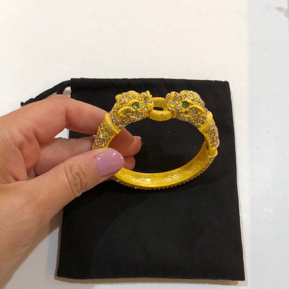 J. Crew Jewelry - Jcrew hinged enamel stone bracelet